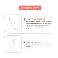 Kegel Control remoto inalámbrico huevo vibrador estimulador de clítoris Bola de masaje vaginal vibradores de punto G juguetes sexuales para mujer - details 8