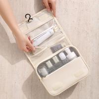 Bolso de mano de nailon para maquillaje, bolsa de almacenamiento impermeable de gran capacidad a prueba de polvo, bolsa colgante multifuncional, bolsa de viaje para niñas - details 3