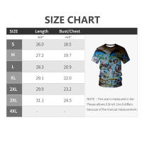 Camiseta con estampado 3D de Hip Hop para hombre y mujer, camiseta de manga corta con patrón de serie Animal, nuevos patrones - details 3