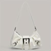 Y2K Punk Street Bag White Ant Arm Cruiser con cierre magnético, correa ajustable, bolsillos de cadena y estilo rock para mujer - details 0