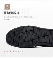 Zapatos de Cuero de Oveja Estilo Británico para Hombres Zapatos Formales de Negocios Casuales con Un Solo Pedal - details 4