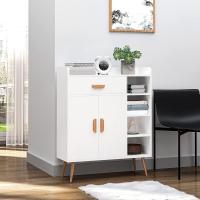 Aparador Buffet Armario Gabinete Consola Mueble Multiusos de Comedor Salón Baño Pasillo 80x29.5x96cm - details 1