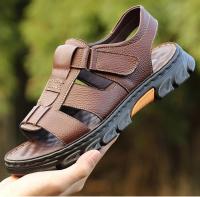 Sandalias antideslizantes suaves y cómodas para hombre, zapatos de playa de alta calidad, sandalias de Gladiador, zapatos planos informales de verano - details 1