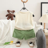 Ropa De Verano Para Bebés Niños Y Niñas Conjunto De 2 Piezas Camiseta + Shorts Moda Infantil Ropa De Bebé Recién Nacido Talla 4-6Años - details 2