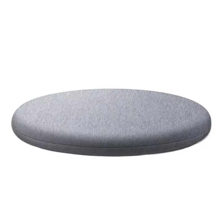 Cojín de asiento redondo grueso lavable, cojín de asiento elástico suave, cojín de silla de Color sólido de 30CM, decoración del hogar - 1
