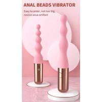 Empaque privado Vibrador Sexy de 10 velocidades para masaje de próstata con cuentas anales, tapón anal, estimulador de clítoris y punto G, masturbadores, juguetes sexuales para hombres - details 2