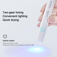 Secador de Manicura Portátil Mini Secado Rápido de Esmalte Luz LED Herramienta de Manicura para Belleza - details 1