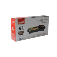 Parrilla y horneado de doble felicidad roja, parrilla multifuncional integrada para el hogar, olla eléctrica para barbacoa de estilo coreano - details 12