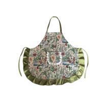 Delantal Retro chino antimanchas creativo, delantal de cocina ajustable con estilo, delantal elegante y cómodo para colgar en el cuello, barbacoa - details 2