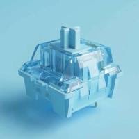 Akko Cream Blue V3 3 Pin 53gf Tactile POM PC PA nical Keyboard MX Touch Switch Hot Swap Kit DIY Switches - details 0
