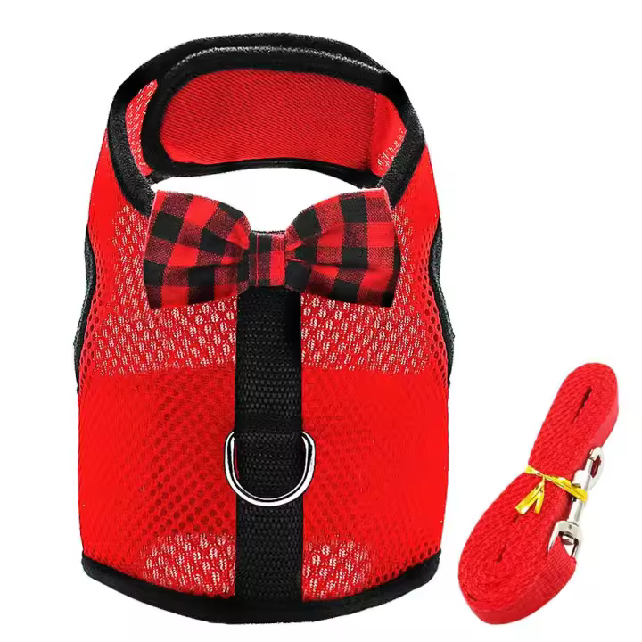 Correa de arnés para cachorro Chihuahua Collar de malla para gatito pequeño - 1