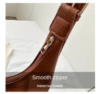 Bolso de mano de cuero de moda para mujer, tendencia 2025, bolso de hombro Simple grande de alta capacidad, bolsos de mano para mujer, bolsos de mensajero - details 3
