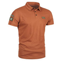 NOVEDAD DE VERANO 2025, Polo para hombre, camiseta de manga corta con cuello informal empalmado con icono de talla europea - details 6