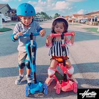Patinete, Scooter para niños, 2 años en adelante, Asiento abatible, Altura Ajustable, Monopatin 2 en 1, Luces Intermitentes - details 10