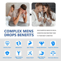 Las gotas de suplemento de mejora liberan energía corporal para mejorar la fuerza física Suplementos orales masculinos - details 5
