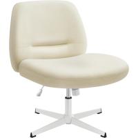 Estilo Contemporáneo con Base en Cruz, Asiento Ancho y Cómodo, Altura Ajustable, Silla Giratoria, - details 2