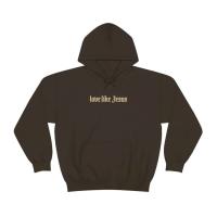 Sudaderas con Capucha de Amor Like Jesus Cómodas de Vellón para Hombres y Mujeres - details 7