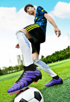 Alta parte superior transpirable zapatos de fútbol hierba artificial antideslizante zapatillas - details 21