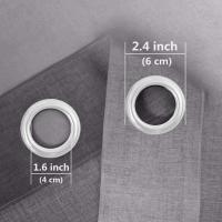 Cortinas De Ventana Gradiente Semi Transparentes Para Dormitorio Y Sala De Estar Bloqueo De Calor Sin Capa Doble Material Poliéster Modernas Con Borlas En Lado Instalación - details 21