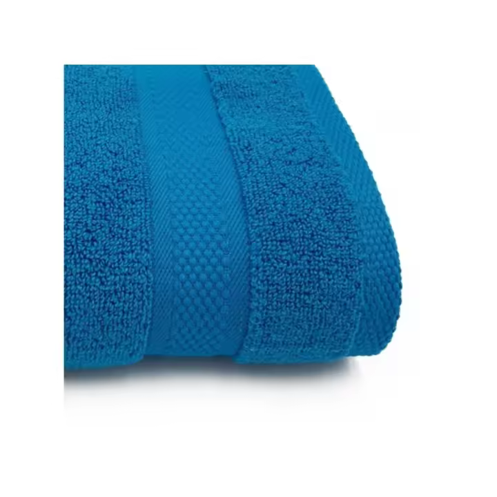 Toalla de baño Turquesa,100% rizo de algodón, suave, absorbente, tocador, lavabo, ducha, sábana Premium - 1