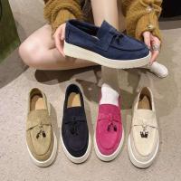 Mocasines de Verano para Mujer Zapatos Planos de Ante y Moda Primavera Otoño - details 1