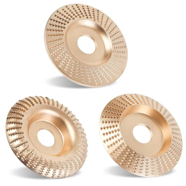 100/125 мм  Juego de discos para tallar madera para amoladora angular - 1