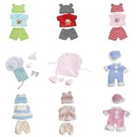 Falda de regalo para niños, suéter, ropa de muñeca, mono, vestido de muñeca de 30cm, pijamas lindos, ropa de muñeca de bebé, muñecas de 12 pulgadas - details 1