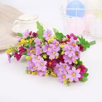 Un ramo de margaritas, flor decorativa Artificial, 7 ramas, 28 cabezas, flor Artificial DIY, flor decorativa realista - details 4