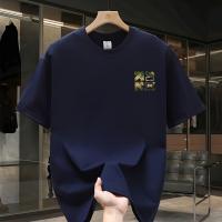Camiseta de Algodón Puro 100% Camiseta de Verano para Hombres con Manga Corta y Cuello Redondo - details 8