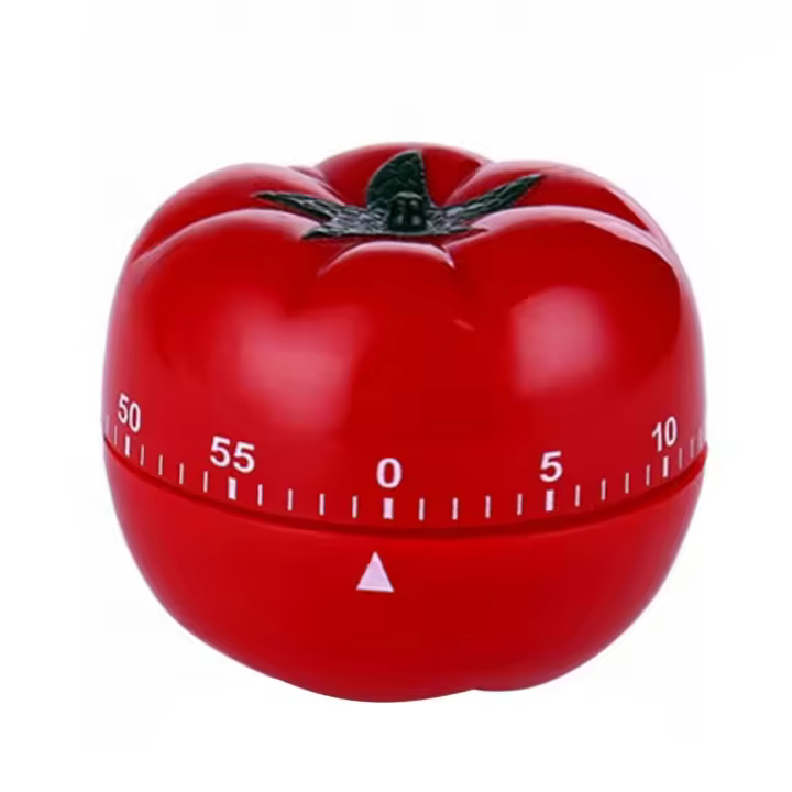 Temporizador de Cuenta regresiva mecánico para cocina, 1-60min, 360 grados, bonito, a la moda, para interiores, tomate práctico - 1