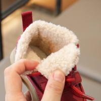 Zapatos informales antideslizantes para niños y niñas, botas cálidas de felpa versátiles, de fondo suave, estilo coreano, a la moda, novedad de invierno, 2024 - details 10