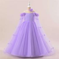 Elegante Vestido de Baile de Tul Diseño de Flores de Esponja para Bodas y Fiestas - details 26