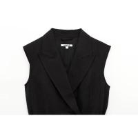 Vestido elegante para mujer, minifalda sin mangas con lazos perfectos, sin botones, estilo primavera-verano - details 7