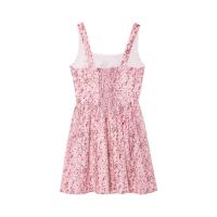 Vestido corto casual francés con cintura entallada para mujer, estilo nuevo - details 1
