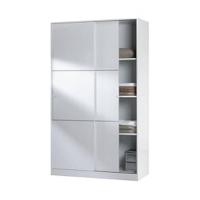 Dos Puertas Correderas, Acabado en Blanco Artik, Medidas: 100 cm (Largo) x 50 cm (Ancho) x 200 cm (Alto) - details 8