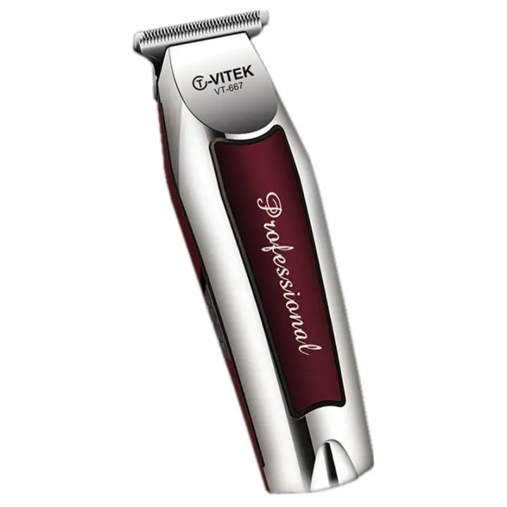Recortador de pelo inalámbrico con cable recargable para hombres, cortadora de pelo eléctrica profesional para Barba, máquina de corte de pelo facial y corporal - 1