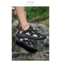 Sandalias de Cuero de Vaca Casuales de Gran Tamaño Zapatos de Playa de Verano para Hombres - details 21