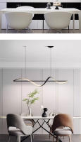 NEO Gleam-luces colgantes Led de aluminio para cocina, lámpara colgante moderna para mesa de comedor, oficina y Bar, DIY - details 4