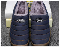 Zapatillas de Casa para Hombres en Invierno Calzado de Lino de Forro Abrizado - details 13