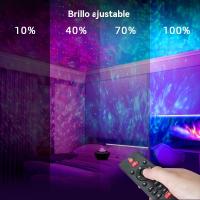 Bluetooth Música Rotación Ondulación Estrella Completa Láser Planeta Luz Dormitorio Luz Ambiente Proyección Luces de Noche - details 11