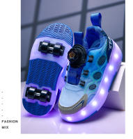 Patinetes de Línea para Niños Zapatos de Ruedas Desmontables para Niñas y Niños 4 Ruedas - details 11