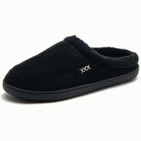 Invierno de los hombres más el tamaño 50 al aire libre engrosado fondo grueso apilado caliente zapatillas de algodón de lana - details 8