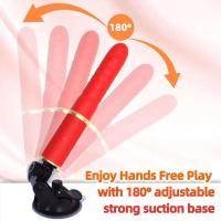Hine consolador de empuje vibrador sexo adulto mujeres hombres punto G juego del clítoris gran ventosa juguetes anales para pareja - details 5
