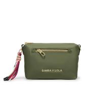 Bolso Con Cordón Para Mujer, Bandolera sencilla, Cremallera Dorada De Nailon - details 8