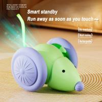 Ratón Eléctrico para Coche Juguete Interactivo para Gatos Rompecabezas Automático Recargable - details 3