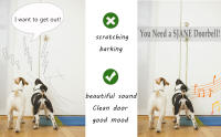 dog hang doorbells