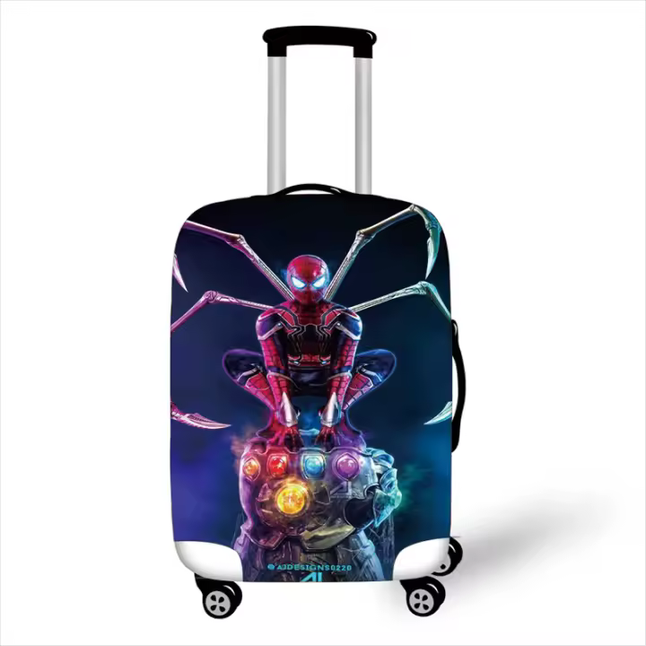 Cubierta Protectora de Maleta Spiderman Cubierta de Cuero Elástico para Maleta de Viaje - 1