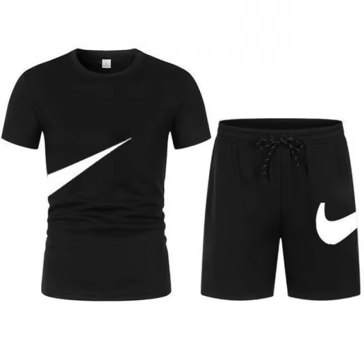 Camisetas ropa de baloncesto hombre ropa deportiva pantalones cortos dos piezas malla transpirable - 1