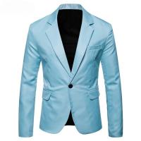 Chaqueta de traje informal para hombre, abrigos de moda para hombre - details 3