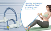 Pelacierres de Yoga de Latex Natural Equipo de Fitness de Alta Durabilidad para Estiramiento de Abdomen, Cintura, Brazo, Pierna Soporte Ortopédico Ajustable para Escoliosis - details 0